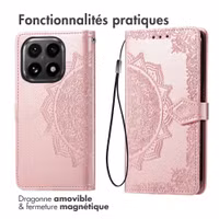 imoshion Etui de télephone Mandala Xiaomi 15T - Rose Gold