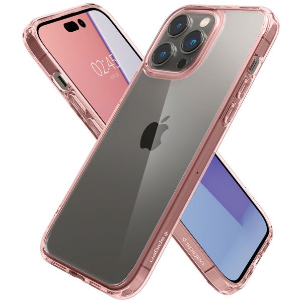 Spigen Coque Ultra Hybrid iPhone 14 Pro Max - Rose