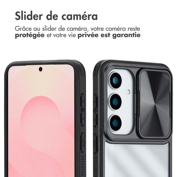 imoshion Coque arrière Camslider Samsung Galaxy S25 - Noir