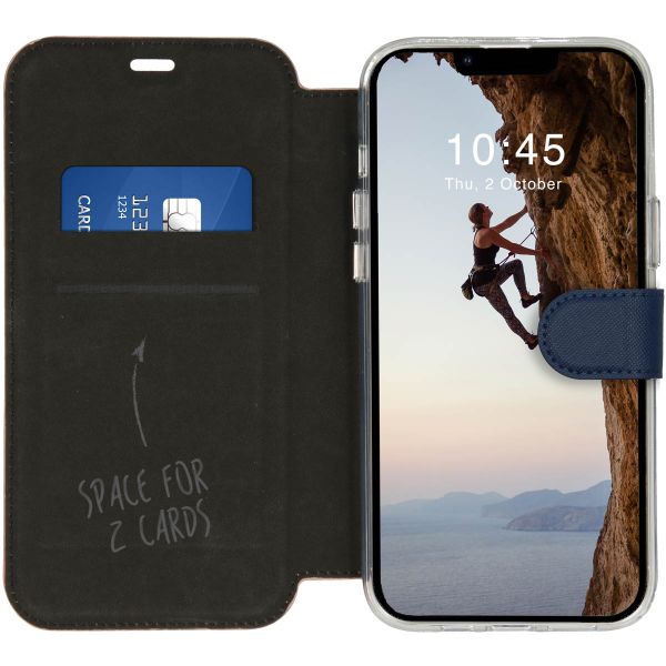 Accezz Étui de téléphone portefeuille Xtreme Wallet iPhone 14 Plus - Bleu foncé