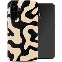 Selencia Coque arrière Vivid Samsung Galaxy A57 (5G) - Art Wave Black