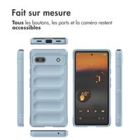 imoshion Coque arrière EasyGrip Google Pixel 6a - Bleu clair