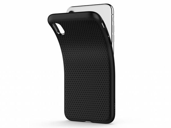 Spigen Coque Liquid Air iPhone Xr - Noir