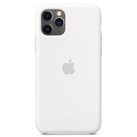 Apple Coque en silicone Apple iPhone 11 Pro - Blanc