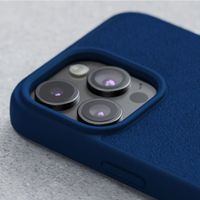 Njorð Collections Coque daim Comfort+ MagSafe Apple iPhone 15 Plus - Blue