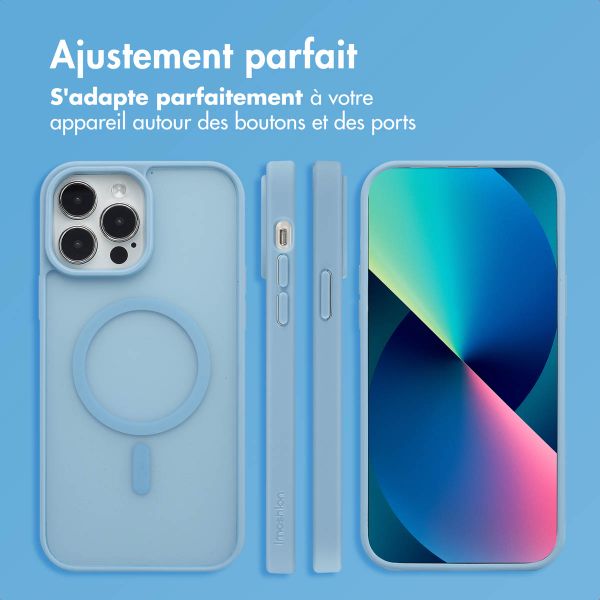 imoshion Coque Color Guard avec MagSafe iPhone 13 Pro Max - Bleu clair