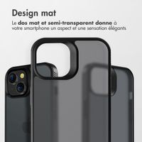 Accezz Coque Givrée Robuste Apple iPhone 15 - Noir