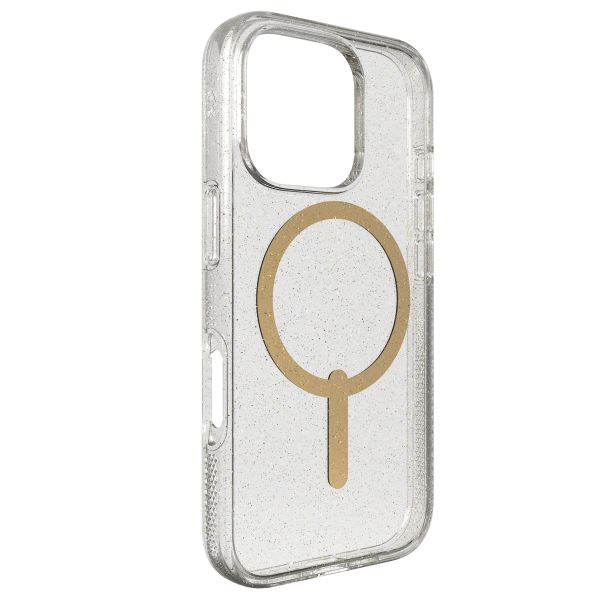 ZAGG Coque Milan Snap avec MagSafe iPhone 16 Pro - Gold Glitter