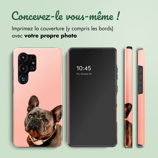 Concevez votre propre coque Tough Samsung Galaxy S25 Ultra - Blanc