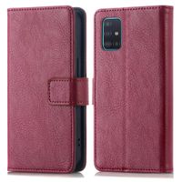 imoshion Étui de téléphone portefeuille Luxe Samsung Galaxy A51 - Bordeaux