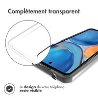 Accezz Coque Clear Motorola Moto G22 - Transparent