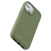 Njorð Collections Coque daim Comfort+ MagSafe iPhone 15 - Olive