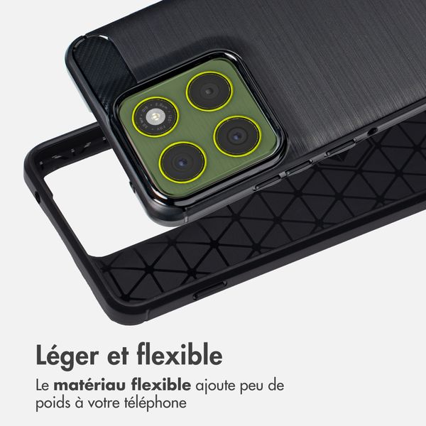 imoshion Coque Brushed Motorola Edge 70 - Noir