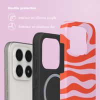 Selencia Coque arrière Vivid avec MagSafe Xiaomi 17 - Dream Swirl Pink