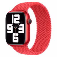 Apple 4 Pack Apple Bracelet Solo tressé Apple Watch| 38/40/41/42 mm - Taille 3 - (PRODUCT)RED / Maize / Lavender / Storm Blue