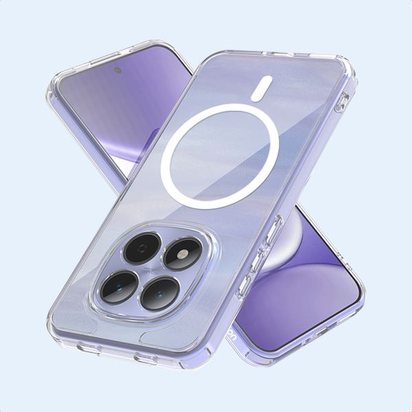 imoshion Coque arrière de protection avec MagSafe Xiaomi Redmi Note 15 Pro (4G) - Transparent