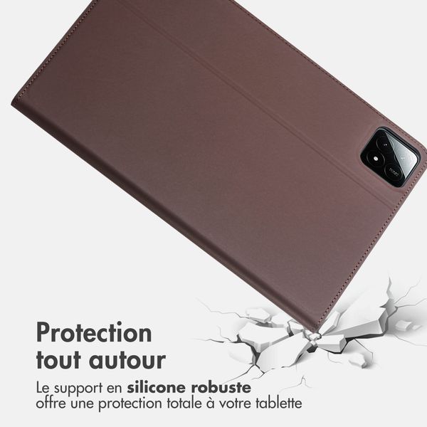 Accezz Coque tablette Classic Xiaomi Pad 6S Pro 12.4 - Marron