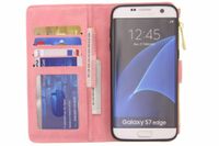 Porte-monnaie de luxe Samsung Galaxy S7 Edge - Rose