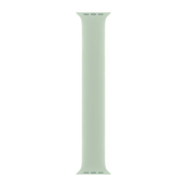 Apple Bracelet Boucle unique en Silicone Apple Watch | 38/40/41/42 mm - Taille 3 - Mineral Green