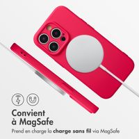 imoshion Coque Couleur avec MagSafe Apple iPhone 15 Pro - Neon Pink