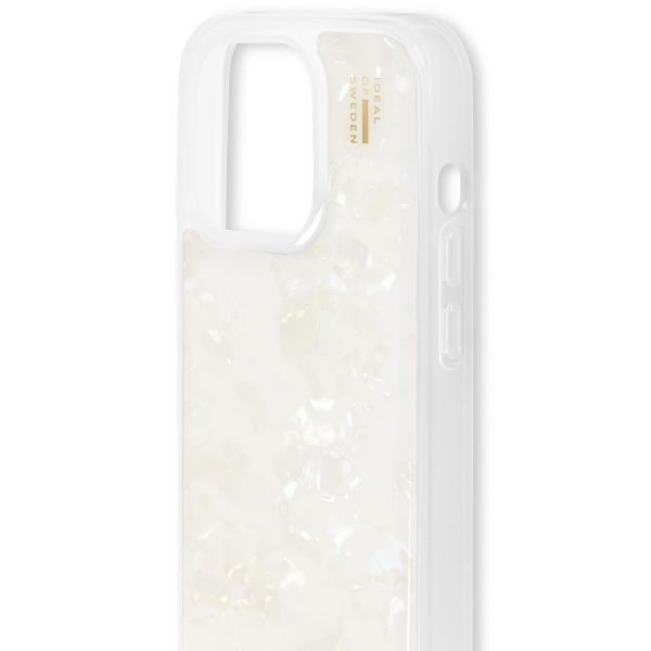 iDeal of Sweden Coque Pearlized Apple iPhone 14 Pro - Blanc