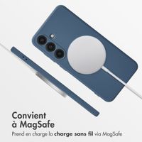 imoshion Coque Couleur avec MagSafe Samsung Galaxy S24 - Bleu foncé