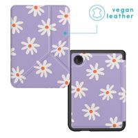 imoshion Étui de liseuse portefeuille design Pliable Kobo Clara Colour / BW - Flowers Distance