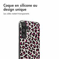 imoshion Coque Design Samsung Galaxy A55 - Leopard Pink