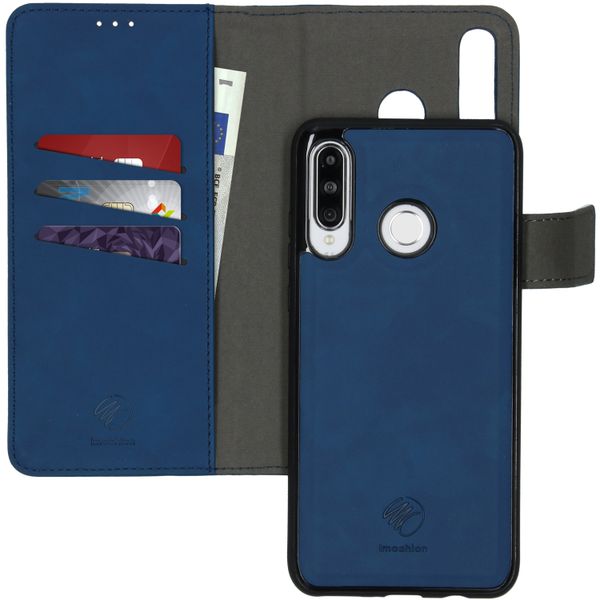 imoshion Etui de téléphone 2-en-1 amovible Huawei P30 Lite - Bleu