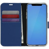 Accezz Étui de télephone Wallet Apple iPhone 11 Pro Max - Bleu
