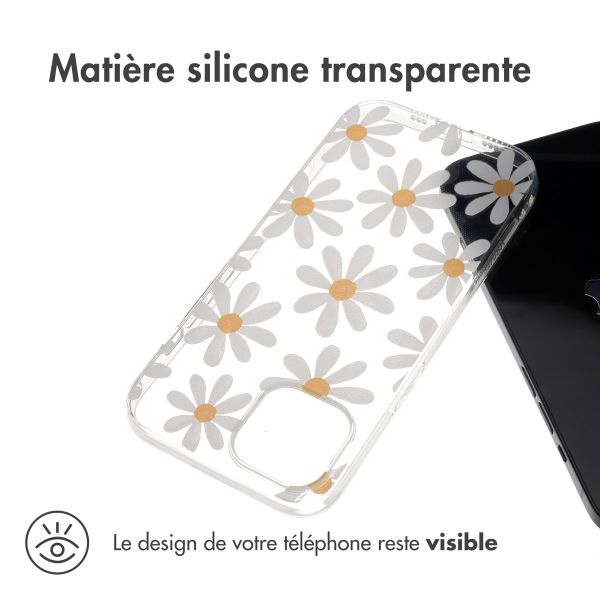 imoshion Coque Design Apple iPhone 15 - Daisy Flower