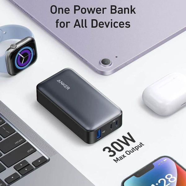 Anker Powerbank 533 PowerCore 30 Watt - 10 000 mAh - Noire