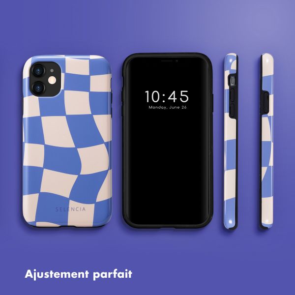 Selencia Coque arrière Vivid Tough iPhone 11 - Groovy Sapphire Blue