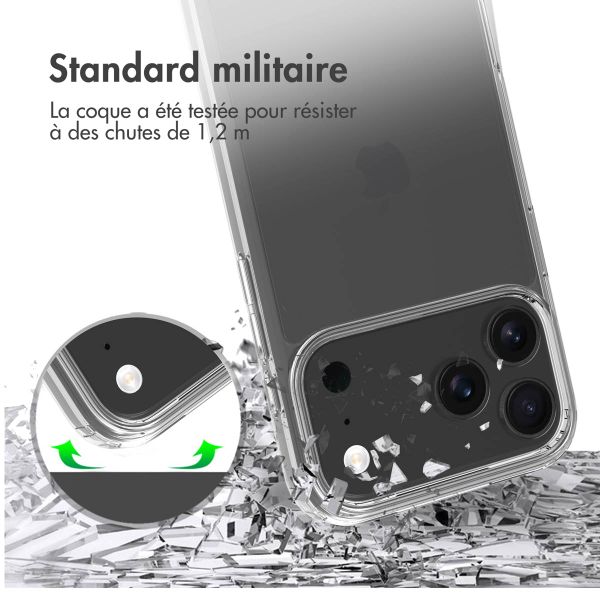 Accezz Coque Xtreme Impact Apple iPhone 17 Pro Max - Transparent