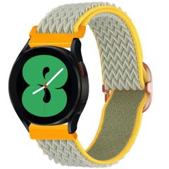 imoshion Bracelet élastique en nylon - Connexion universelle de 20 mm - Vert / Jaune