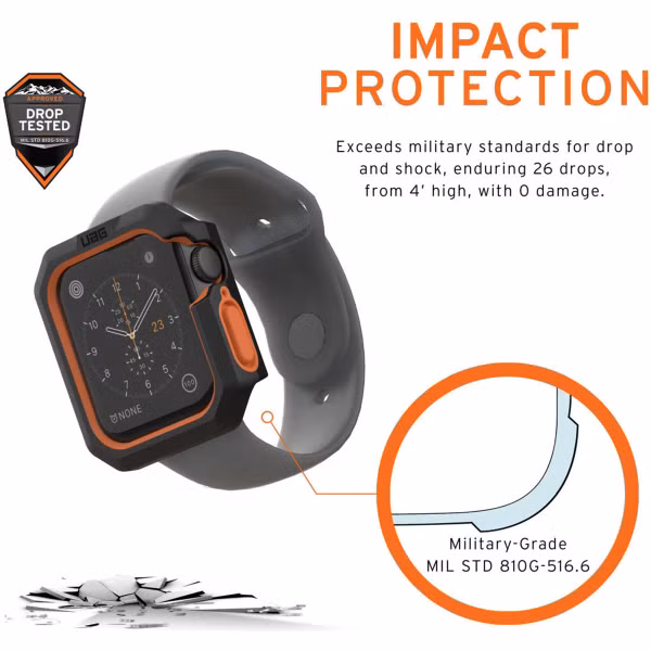 UAG Civilian Case Apple Watch Series 4-7 / SE - 38/40/41 mm - Noir