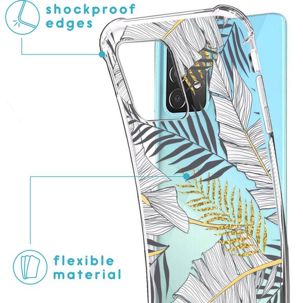 imoshion Coque Design avec cordon Samsung Galaxy A52(s) (5G/4G) - Glamour Botanic