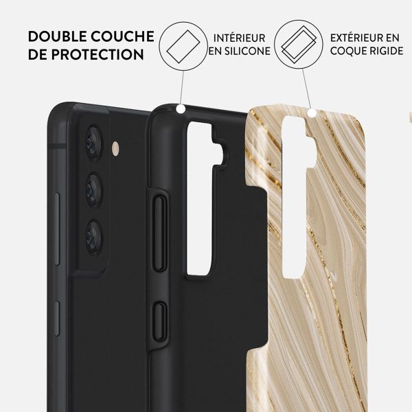 Burga Coque arrière Tough Samsung Galaxy S21 FE - Full Glam