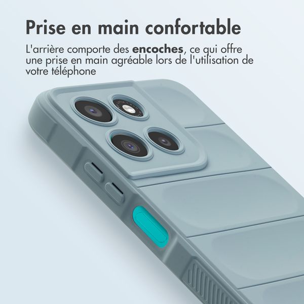 imoshion EasyGrip Backcover Motorola Moto G57 Power - Bleu clair
