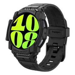 Spigen Rugged Armor™ Pro Case Samsung Galaxy Watch 7 - 40 mm - Noir Mat