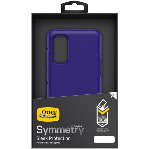 OtterBox Coque Symmetry Samsung Galaxy S20 Plus - Bleu