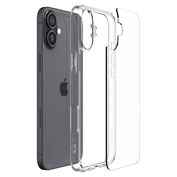 Spigen Coque Ultra Hybrid iPhone 16 - Crystal Clear