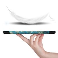 imoshion Coque tablette Design Trifold Apple iPad Mini 5 (2019) / Mini 4 (2015) - Green Plant