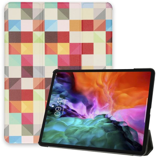 imoshion Coque tablette Design Trifold iPad Pro 12.9 (2020-2018)