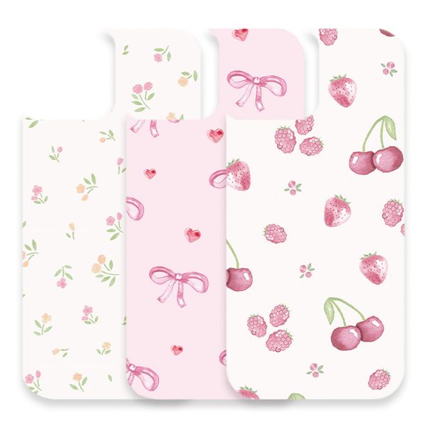 Holdit Pack d'impression Apple iPhone 12 (Pro) - Pink Breeze