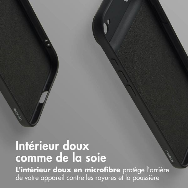 imoshion Coque Couleur avec MagSafe Apple iPhone Air - Noir