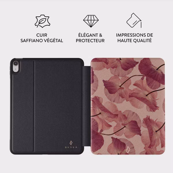 Burga Coque tablette Apple iPad 11 (2025) 11 pouces A16 / iPad 10 (2022) 10.9 pouces - Tender Kiss