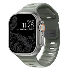 Nomad Bracelet Sport FKM Apple Watch Series 1 t/m 11 / SE / Ultra (44/45/46/49 mm) - Coastal Rock