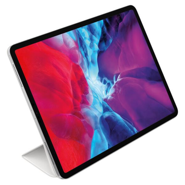 Apple Smart Folio iPad Air 13 pouces (2024) M2 / iPad Pro 12.9 (2020/2021/2022) - Blanc