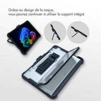 Accezz Coque Rugged avec support Microsoft Surface Pro 12 - Noir